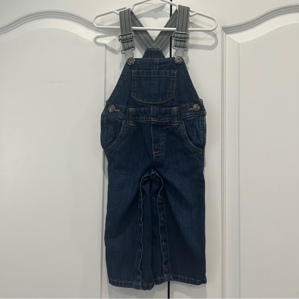Old Navy Straight Droit denim overalls